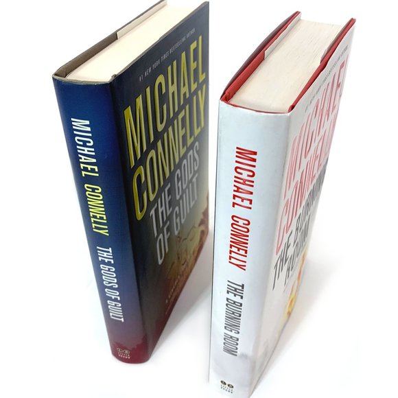 MICHAEL CONNELLY Hardcover Novels Bosch: Burning Room & The Gods of Guilt - NEW - Picture 6 of 7
